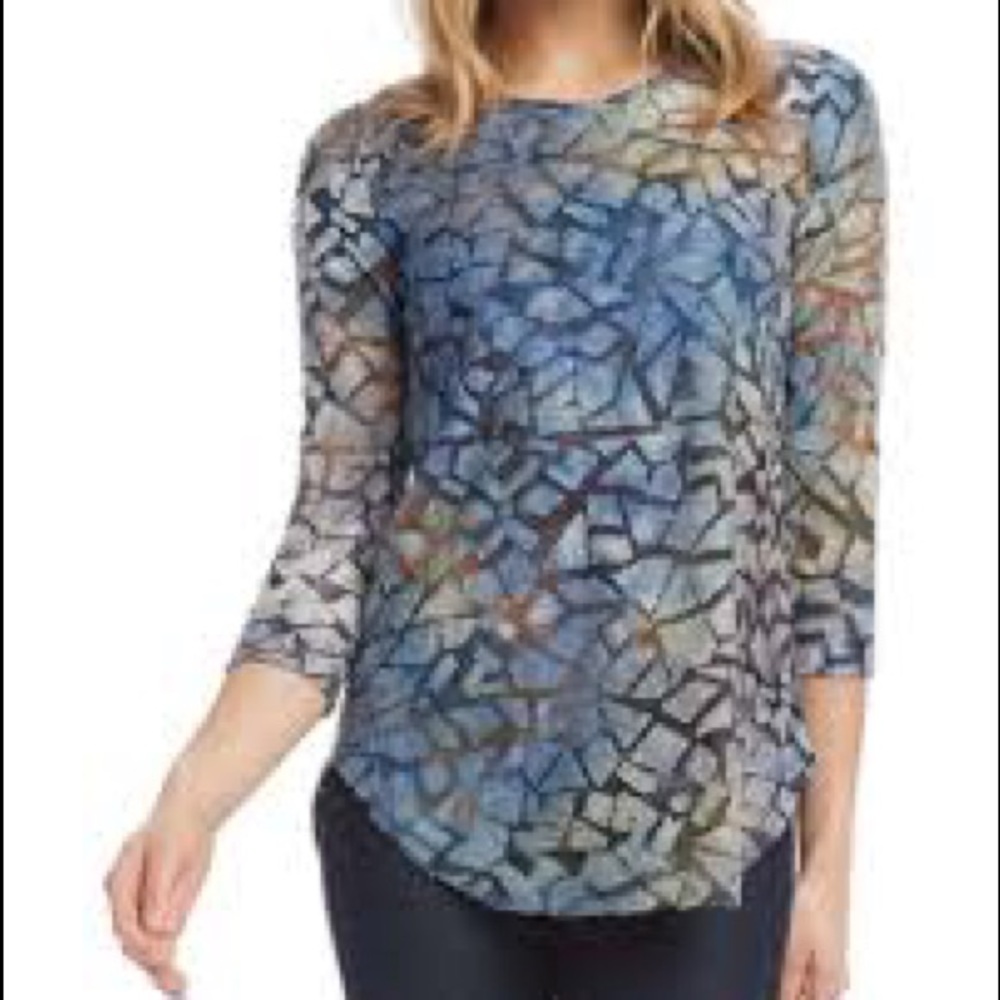 XL size | NWT | KAREN KANE | Tie-Dye Shirttail